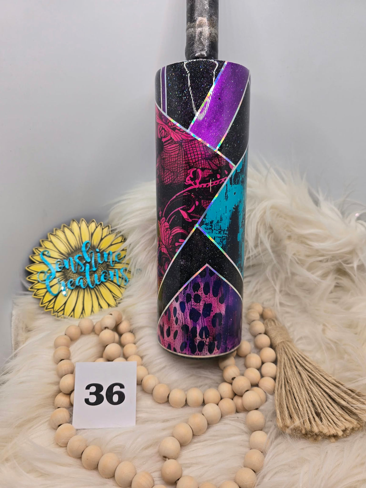 #36 - 30oz Skinny - Mixed Media