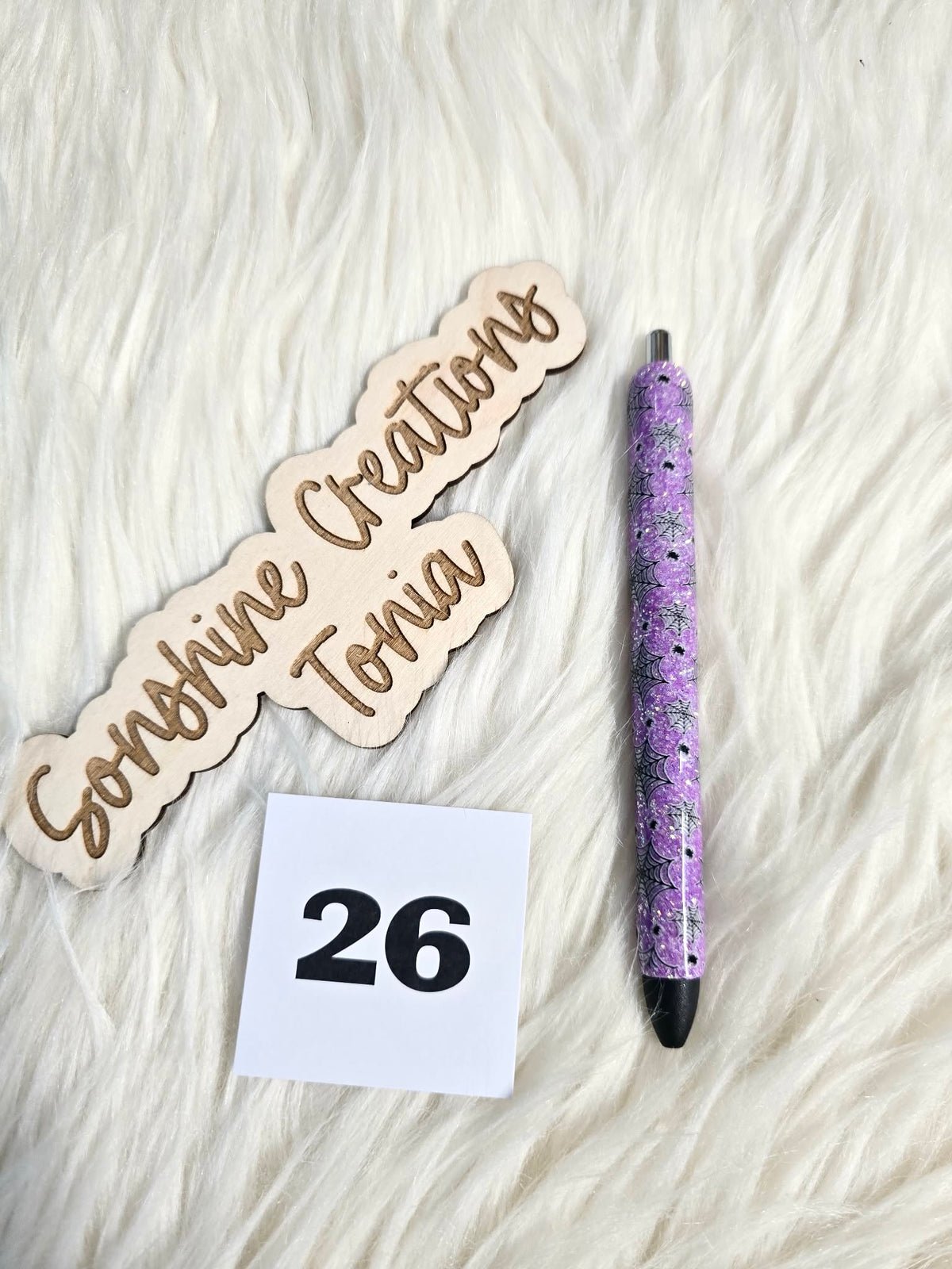 #26 Ready to ship pen (as pictured)