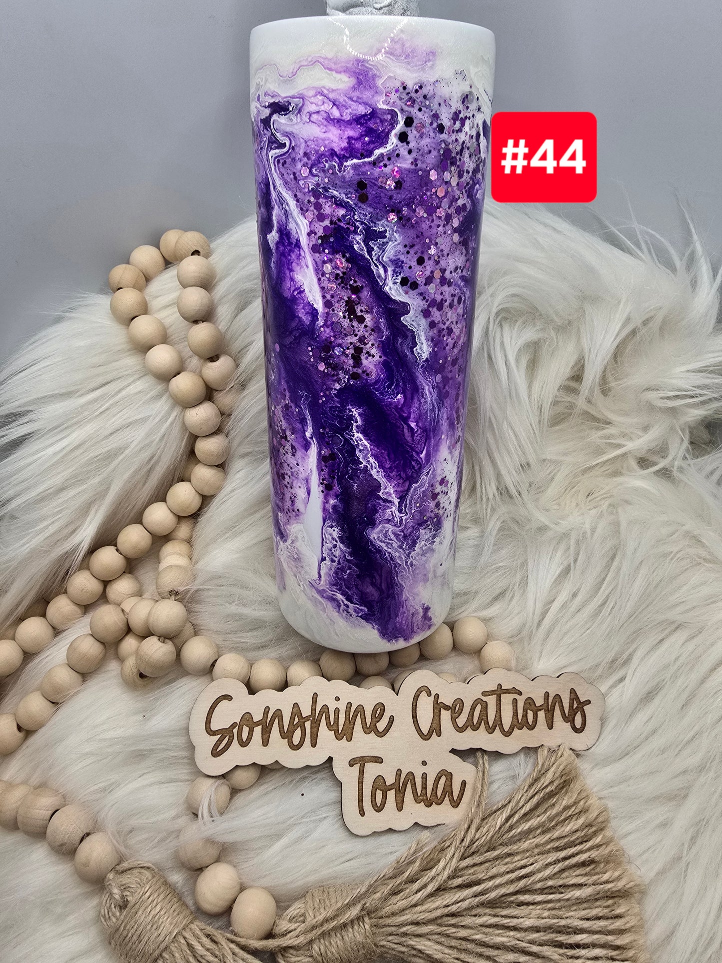 #44- Live Sale 07/13/2025 -20oz SKinny- Purple Colormelt