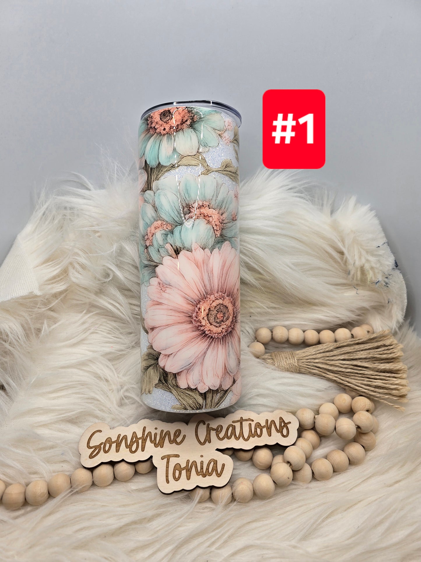 #01 Live Sale 5/03/2026 - 20oz Skinny Floral Wrap