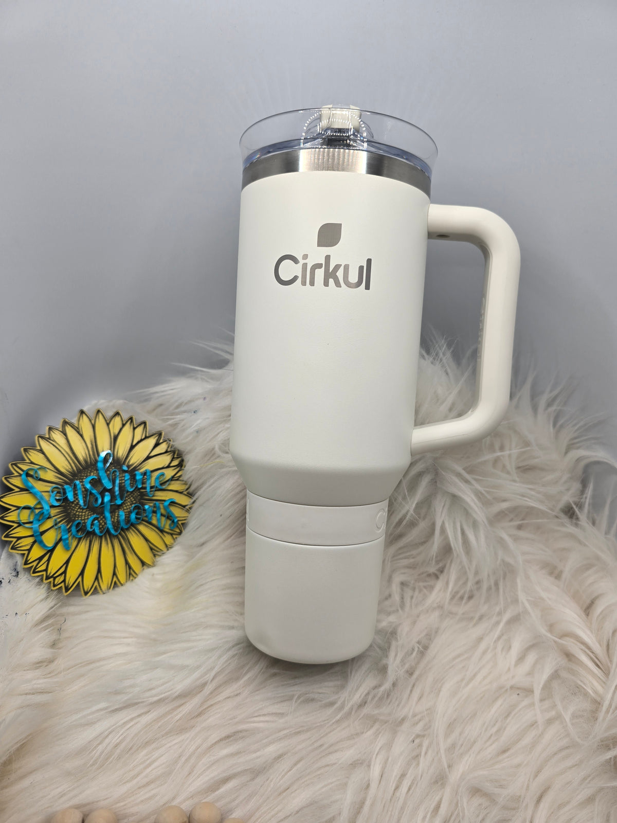 PRE-ORDER Custom Tumbler- 40oz White Cirkul tumbler