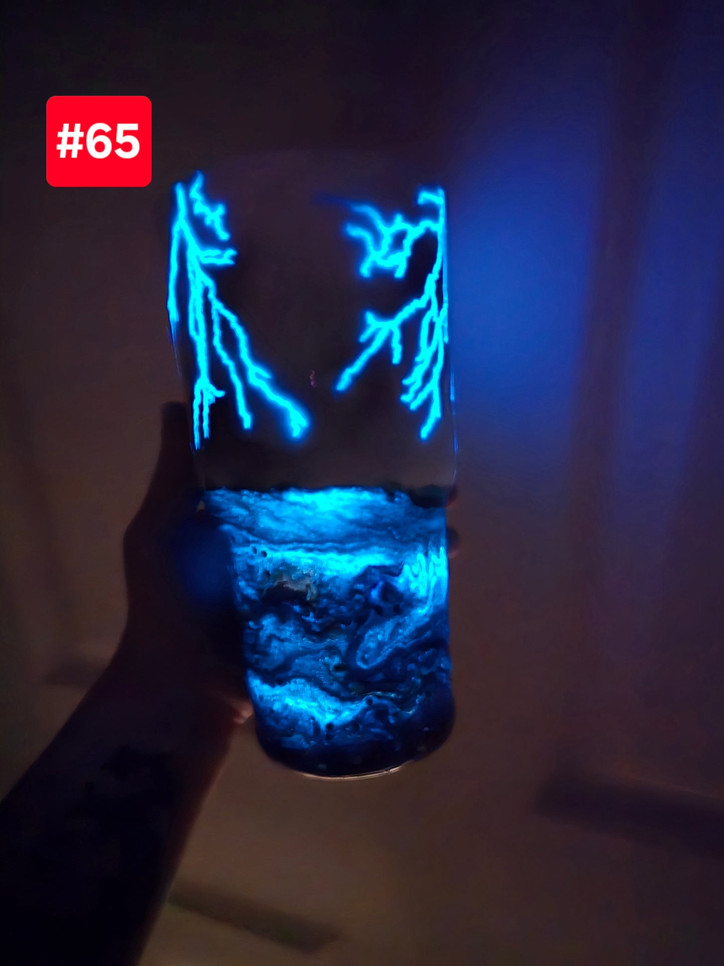 LIVE SALE 5/042025 - #65- 30oz Curve: Stronger than the storm