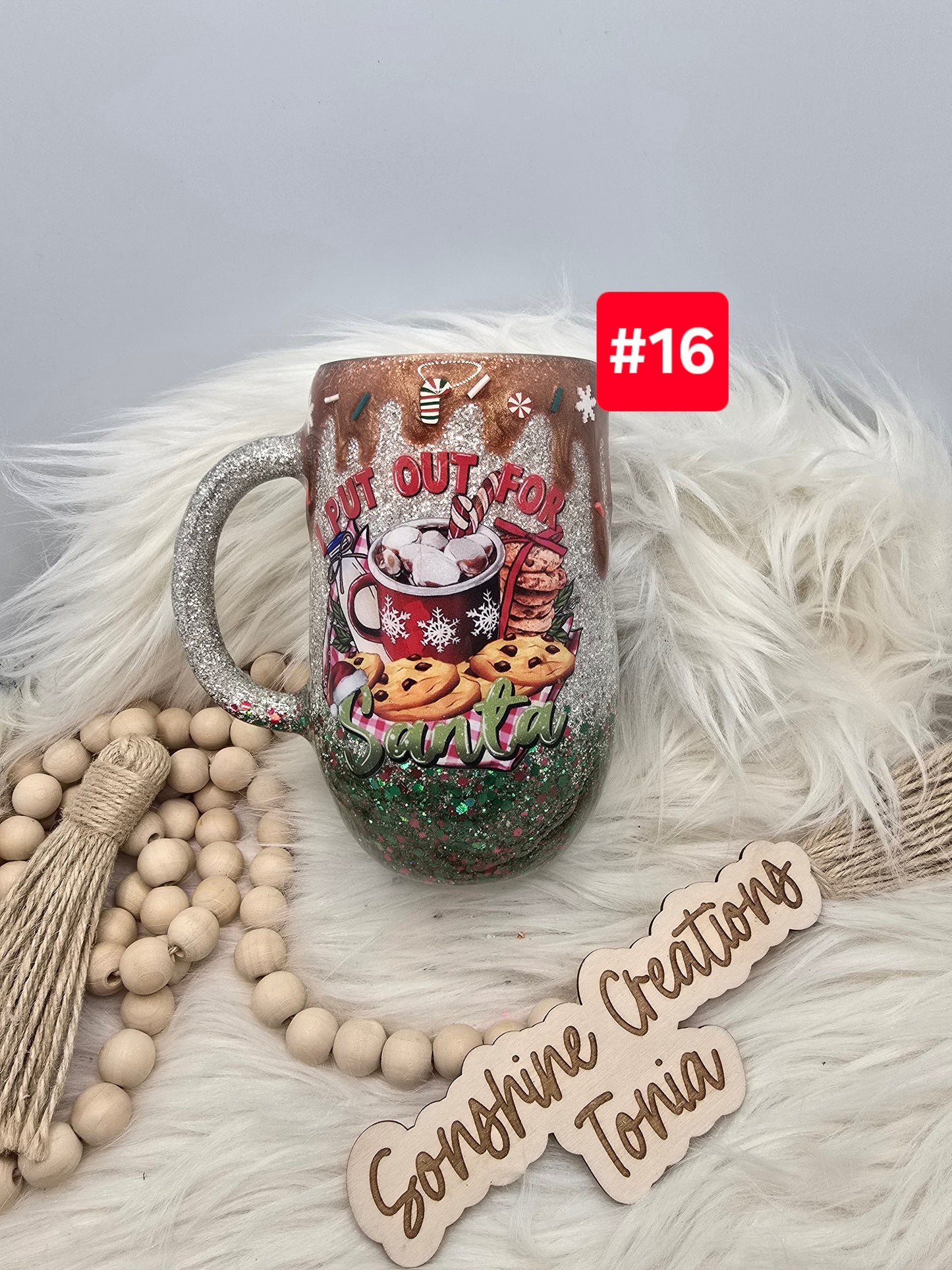 #16- Live Sale 09/14/2025 - 16 oz. Coffee Mug: I Put Out For Santa Drip