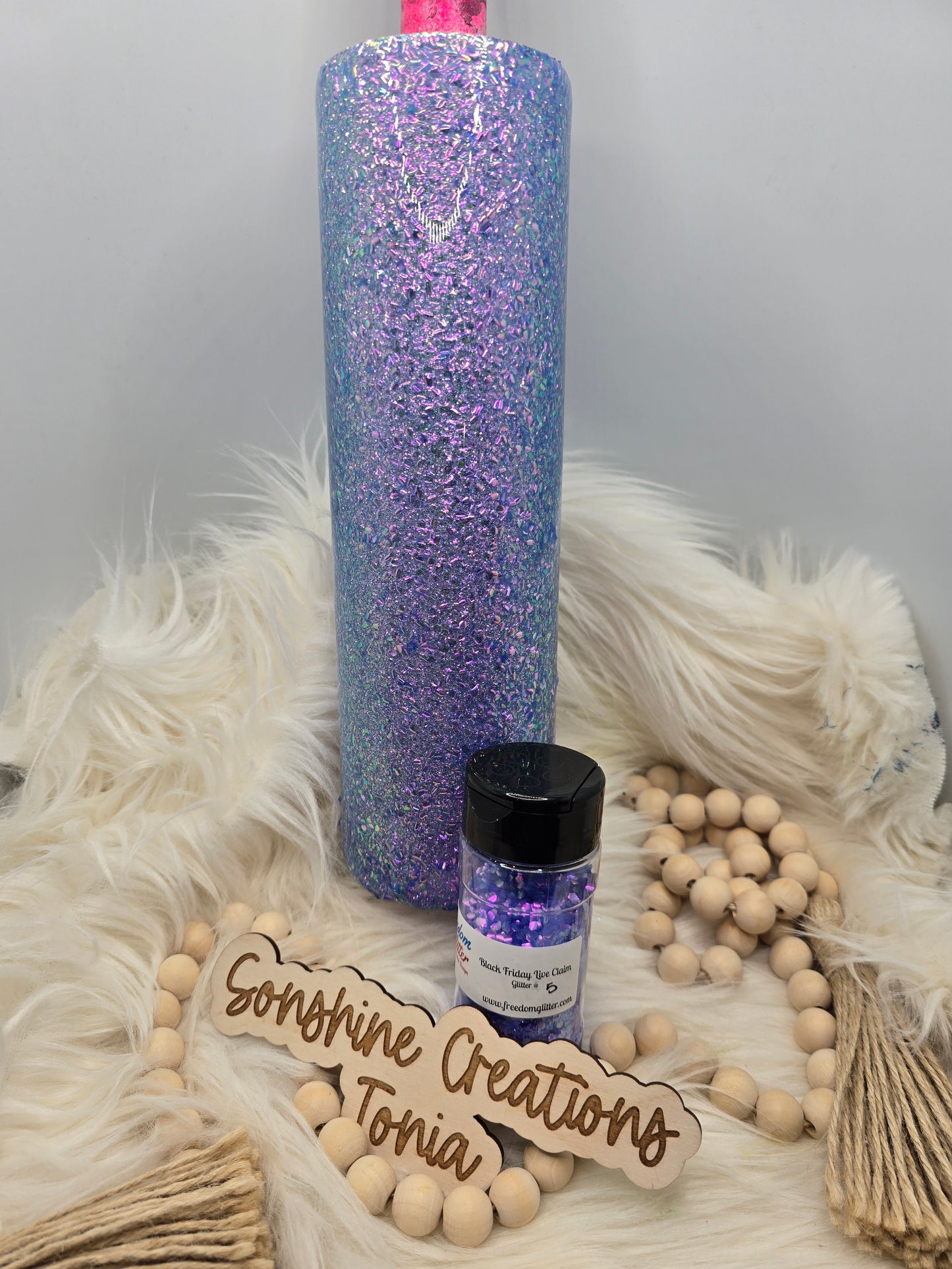 Live Hydrodipping base 12/16/25 7pm cst live- 35oz Skinny- Freedom Glitter: Black Friday #5
