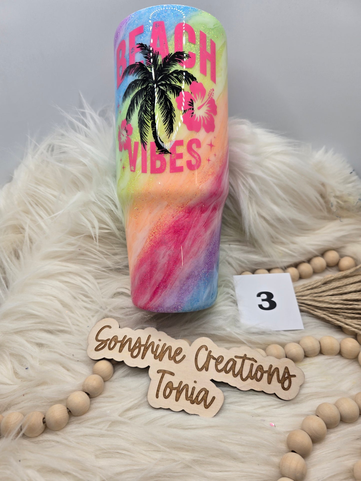 #3 Live Sale 5/31/2026 - 30oz Clipmate- Neon Milkyway- Beach Vibes