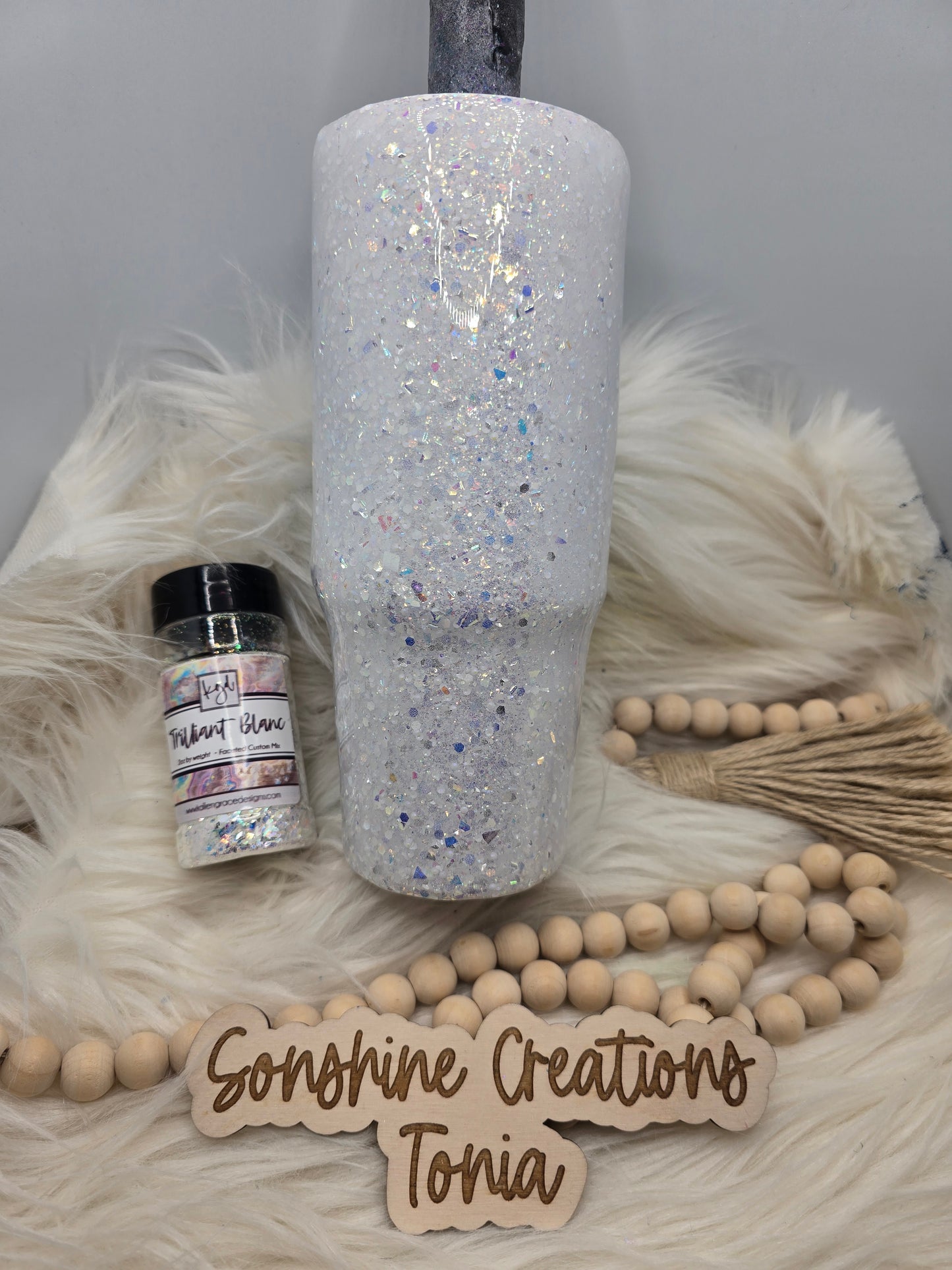 Live Hydrodipping base 4/23/26 10am cst live- 30oz Clipmate- KGD: Trilliant Blanc