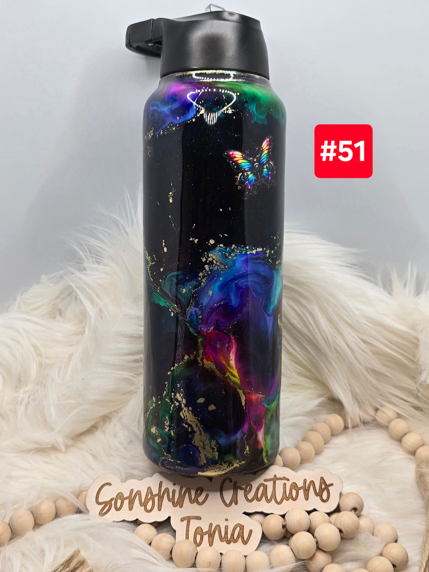 #51 Live Sale 2/01/2026 - 40oz Hydro- Nebula- Butterflies