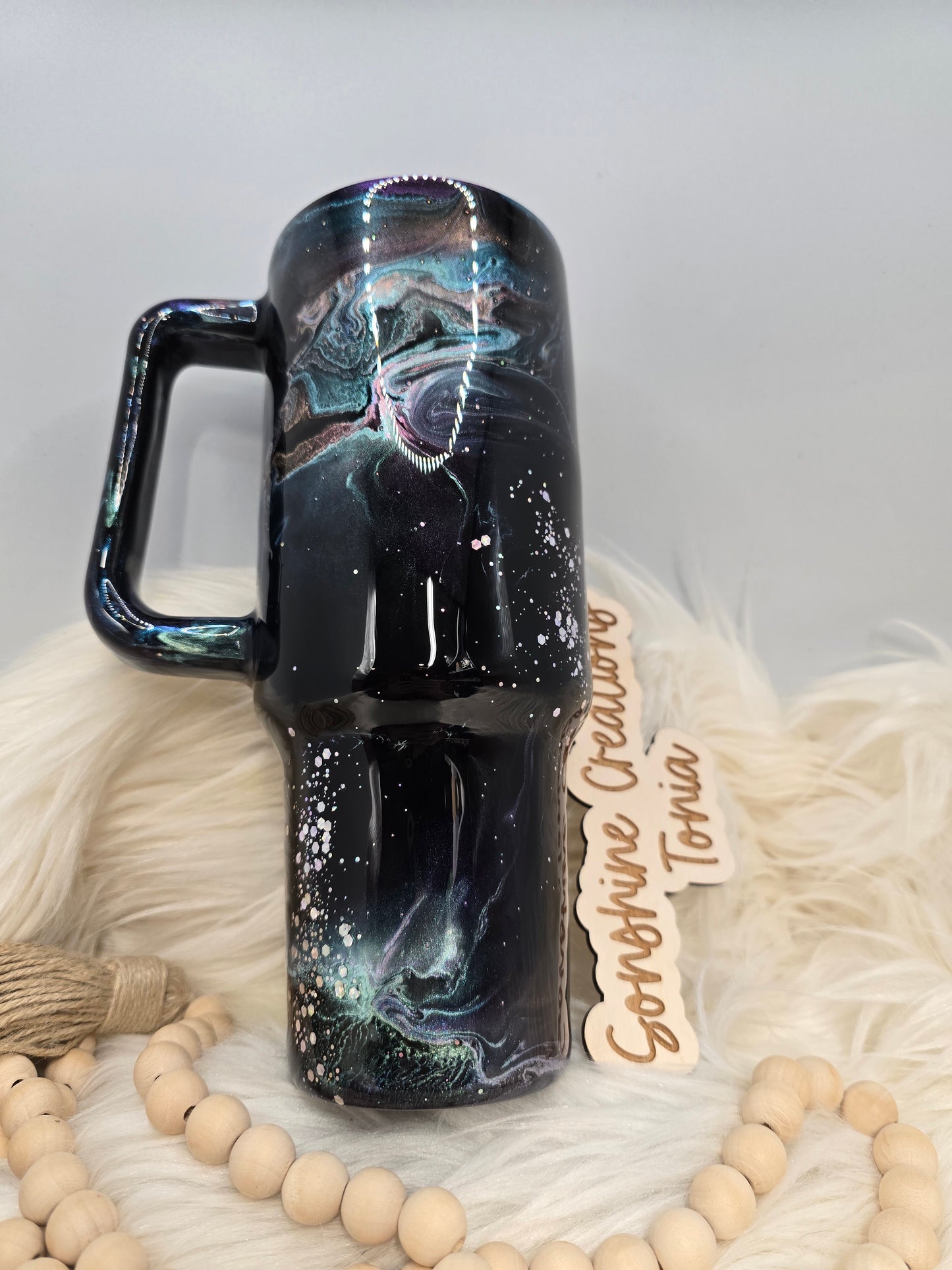 40oz Handle- Galaxy