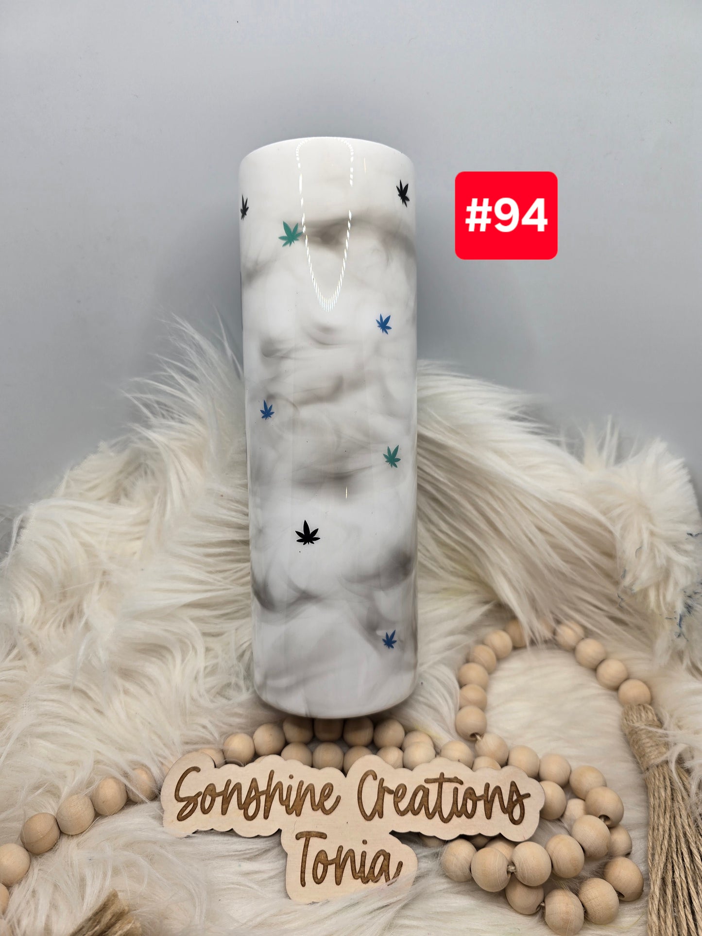 #94 Live Sale 2/01/2026 - 30oz Skinny- Smoke affect- Rollin with my Homies (420)