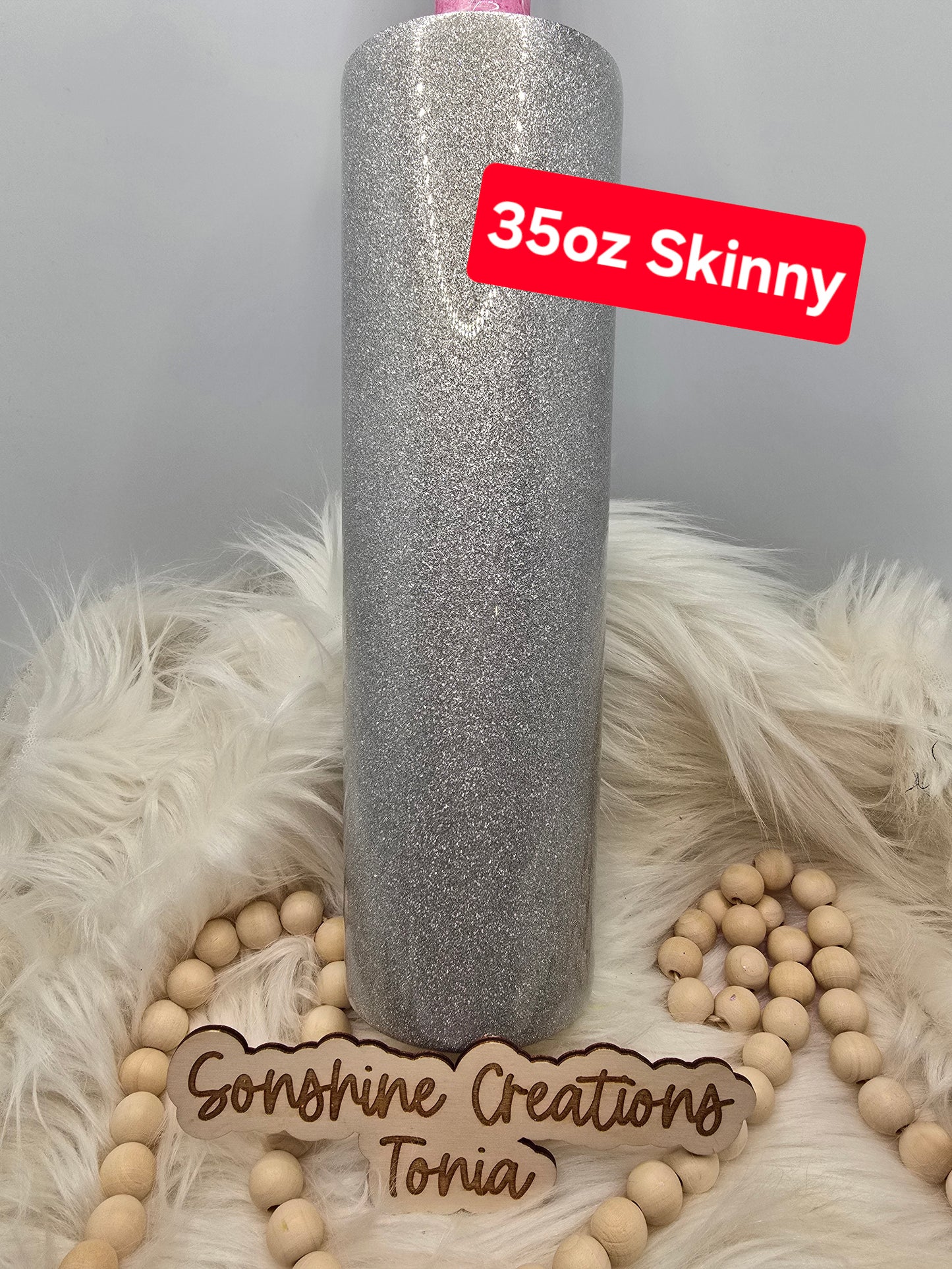 Live Hydrodipping base 12/01/25 7pm cst live- 35oz Skinny- Exclusive Silver