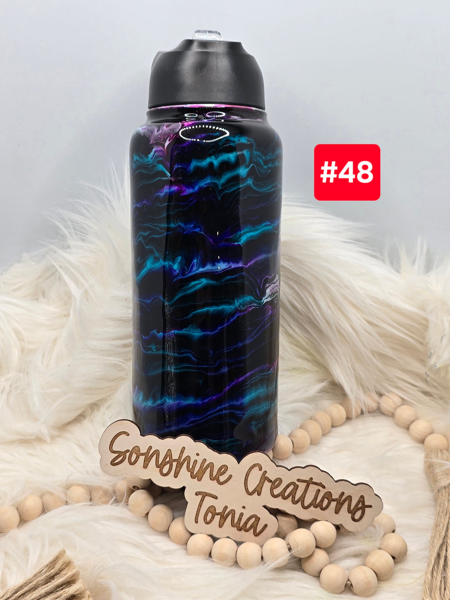 #48 Live Sale 2/01/2026 - 32oz Hydro - Electric vibes- I may not be smoking hot, but I'm defiantly smoking it