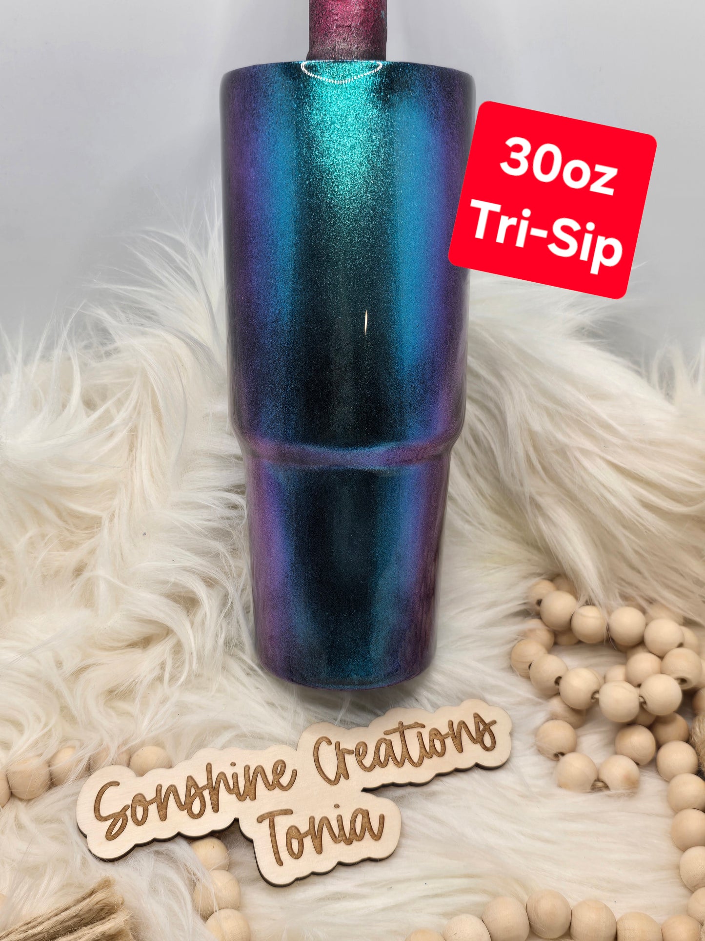 Live Hydrodipping base 12/30/25 7pm cst live- 30oz Tri-sip- Freedom Mica Envy