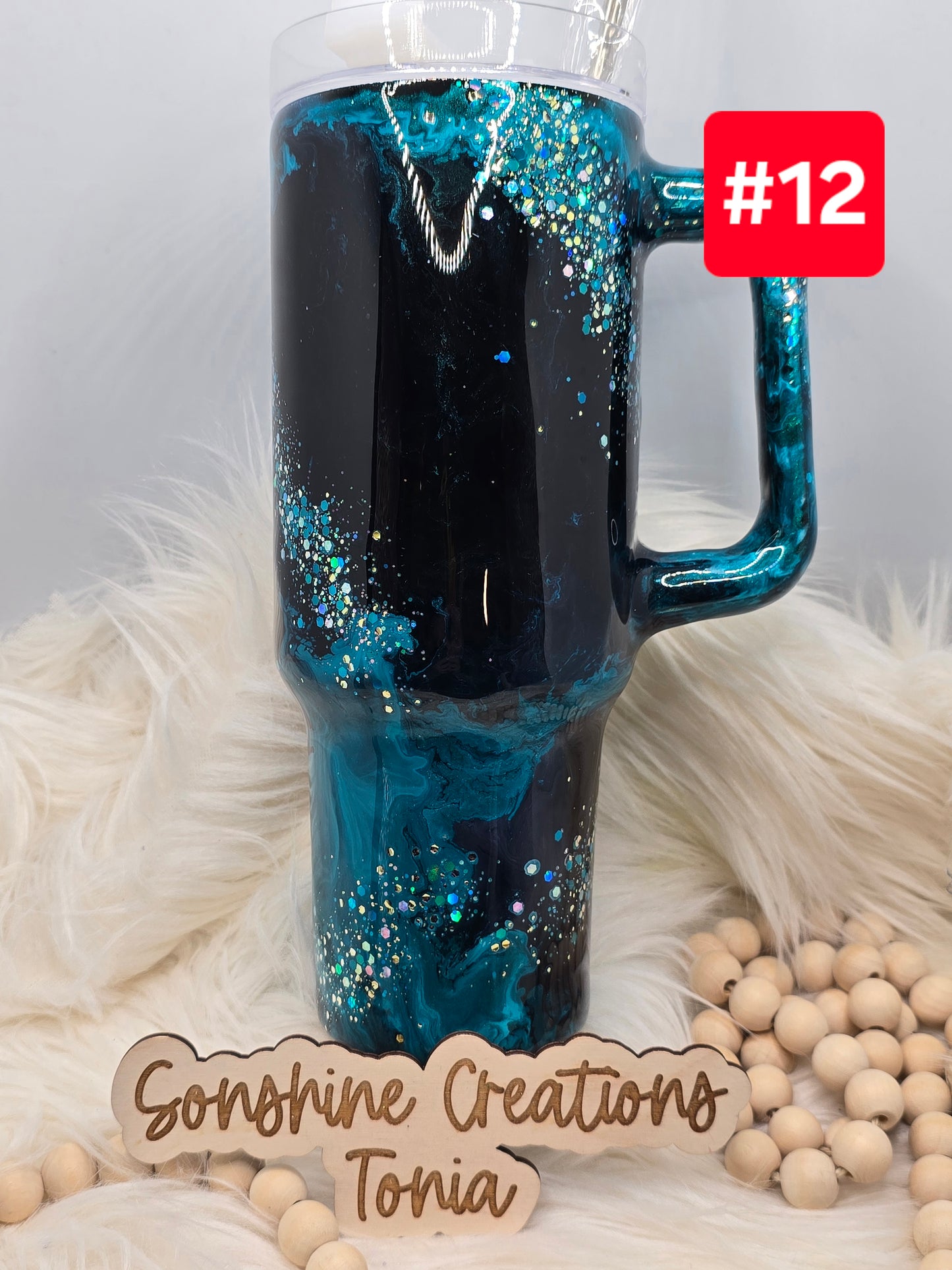 #12 Live Sale 2/01/2026 - 40oz Handle- Caribbean Storm