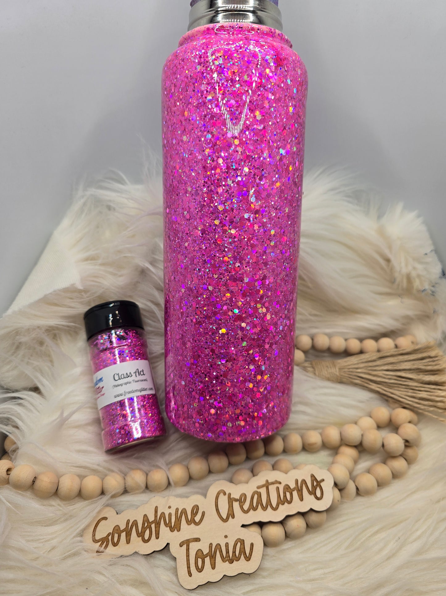 Live Hydrodipping base 4/23/26 7pm cst live- 40oz hydro sport duo- Freedom Glitter: Class act