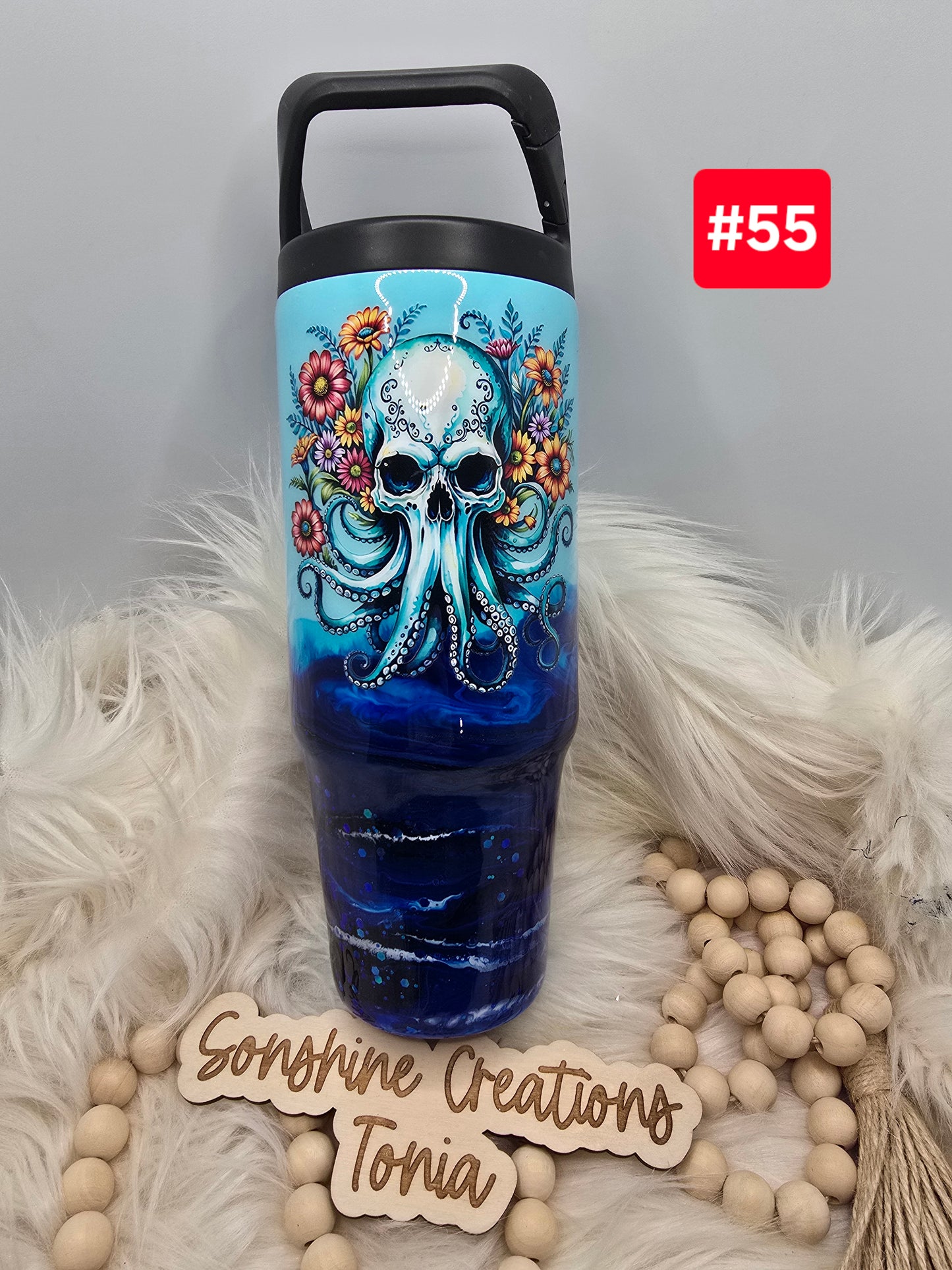 #55--Live Sale 12/07/2025 - 30oz clipmate- Octopus