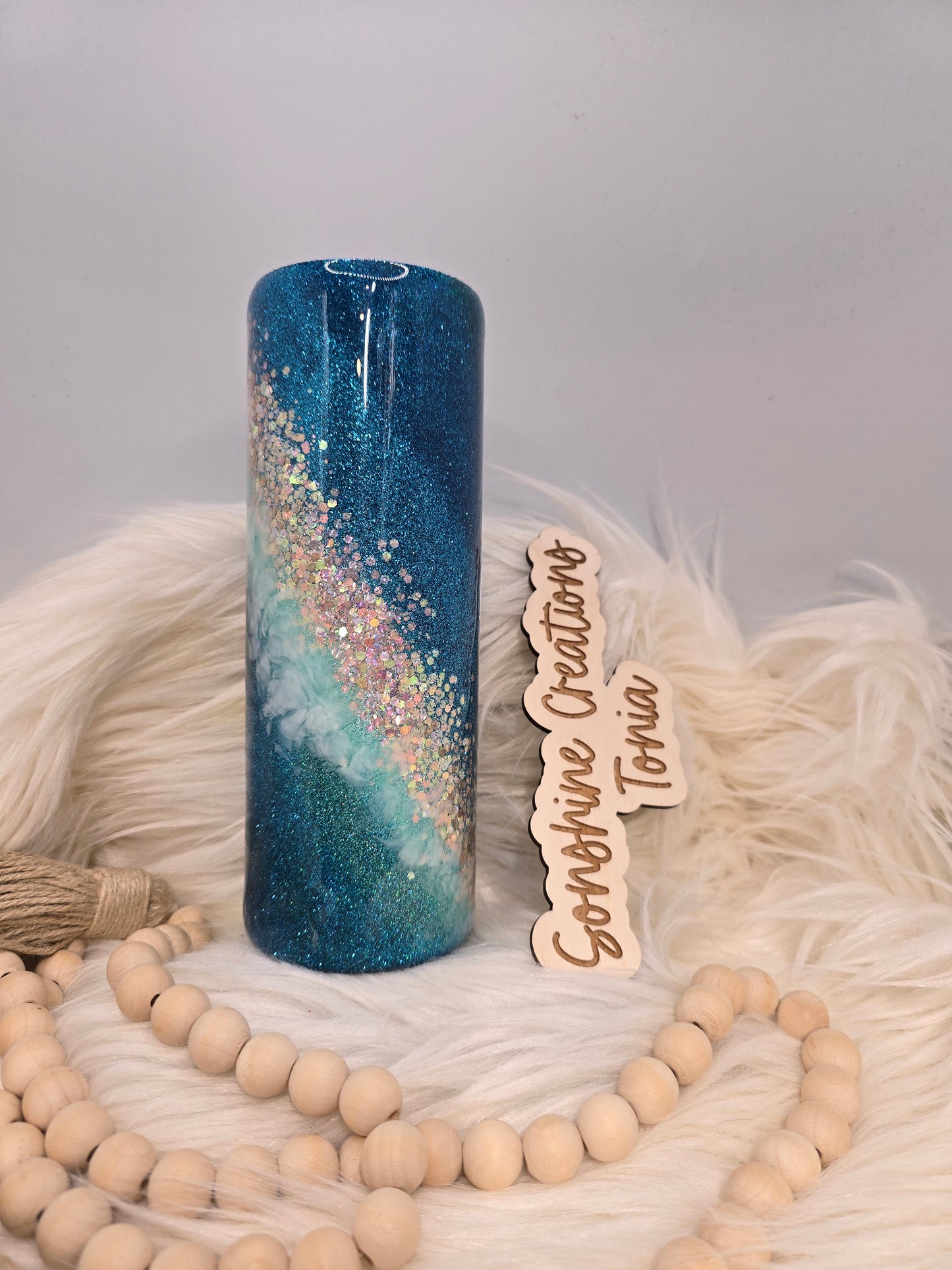 20oz skinny-"I was made for beach days"