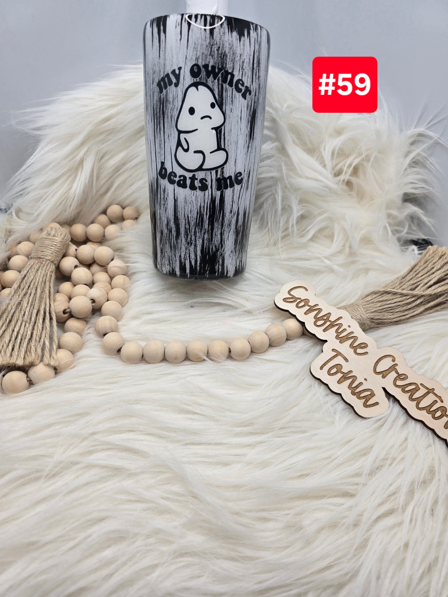 #59- Live Sale 09/14/2025 - 4 in 1 Can Cooler: My Owner Beats Me