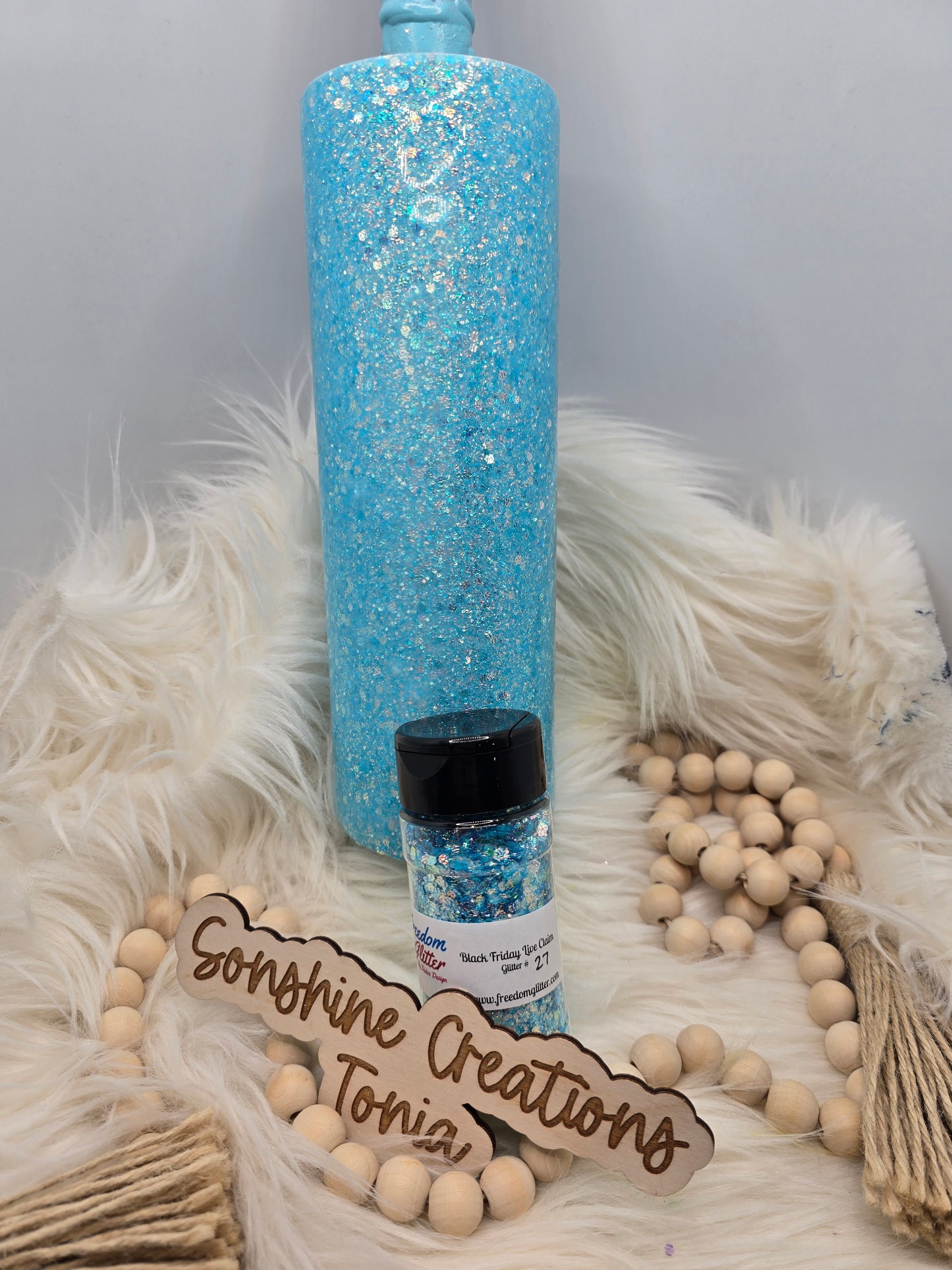 Live Hydrodipping base 12/16/25 7pm cst live- 30oz Skinny- Freedom Glitter: Black Friday #27