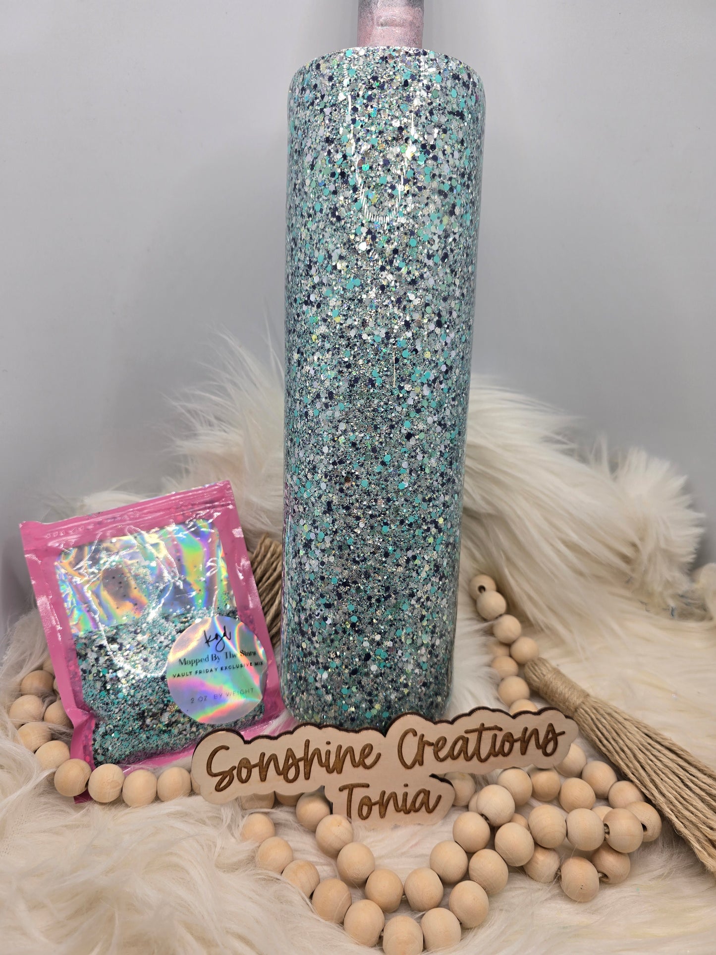 2/19/26 10am cst live- Custom Thursday- 35oz Skinny- Kallen Grace Designs: Mapped by the stars