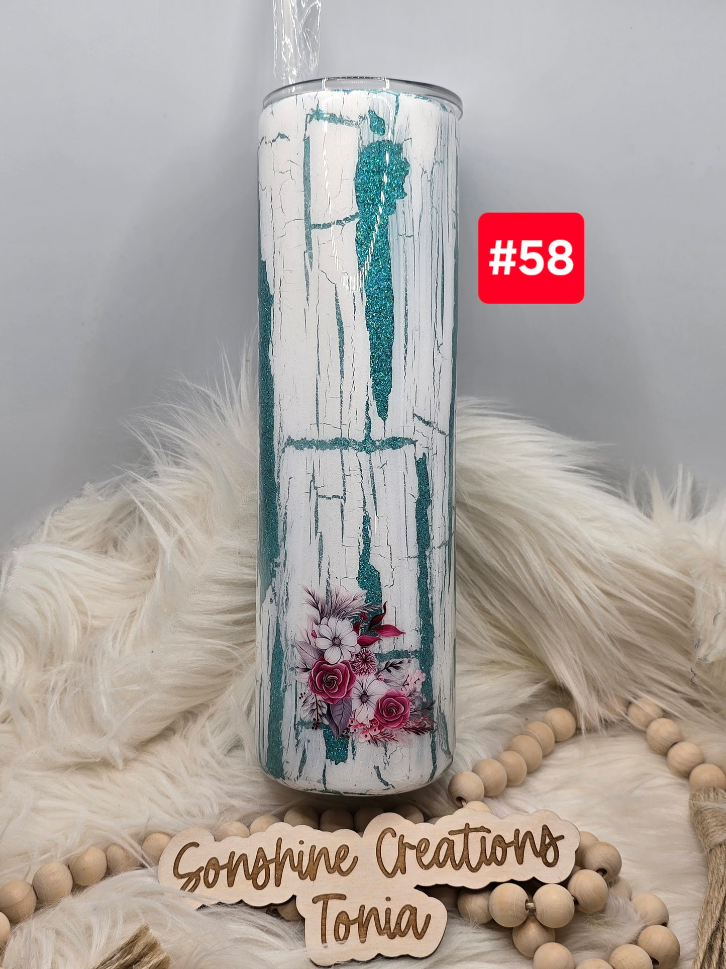 #58 Live Sale 2/01/2026 - 35oz Skinny- Western cow crackle