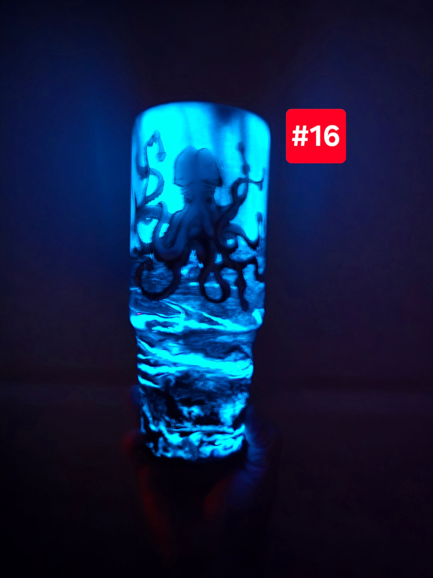 #16- Live Sale 07/13/2025 - 30oz Clipmate- Cocktopus ocean (Glow)