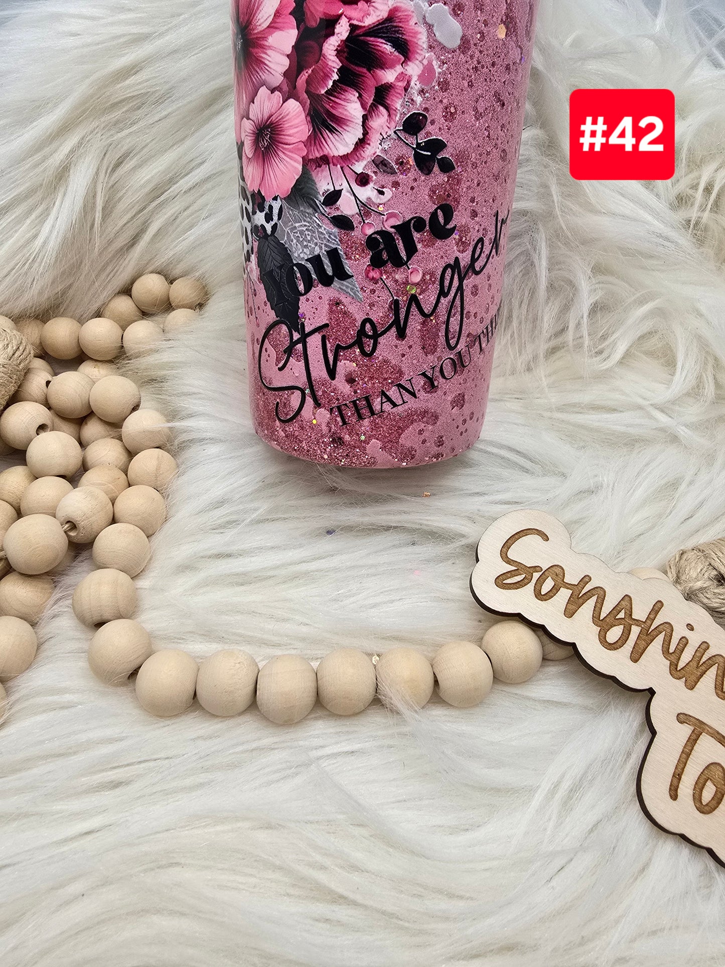 #42- Live Sale 09/14/2025 - 24 oz. Dual Flip: Pink Power wash Leopard Flowers