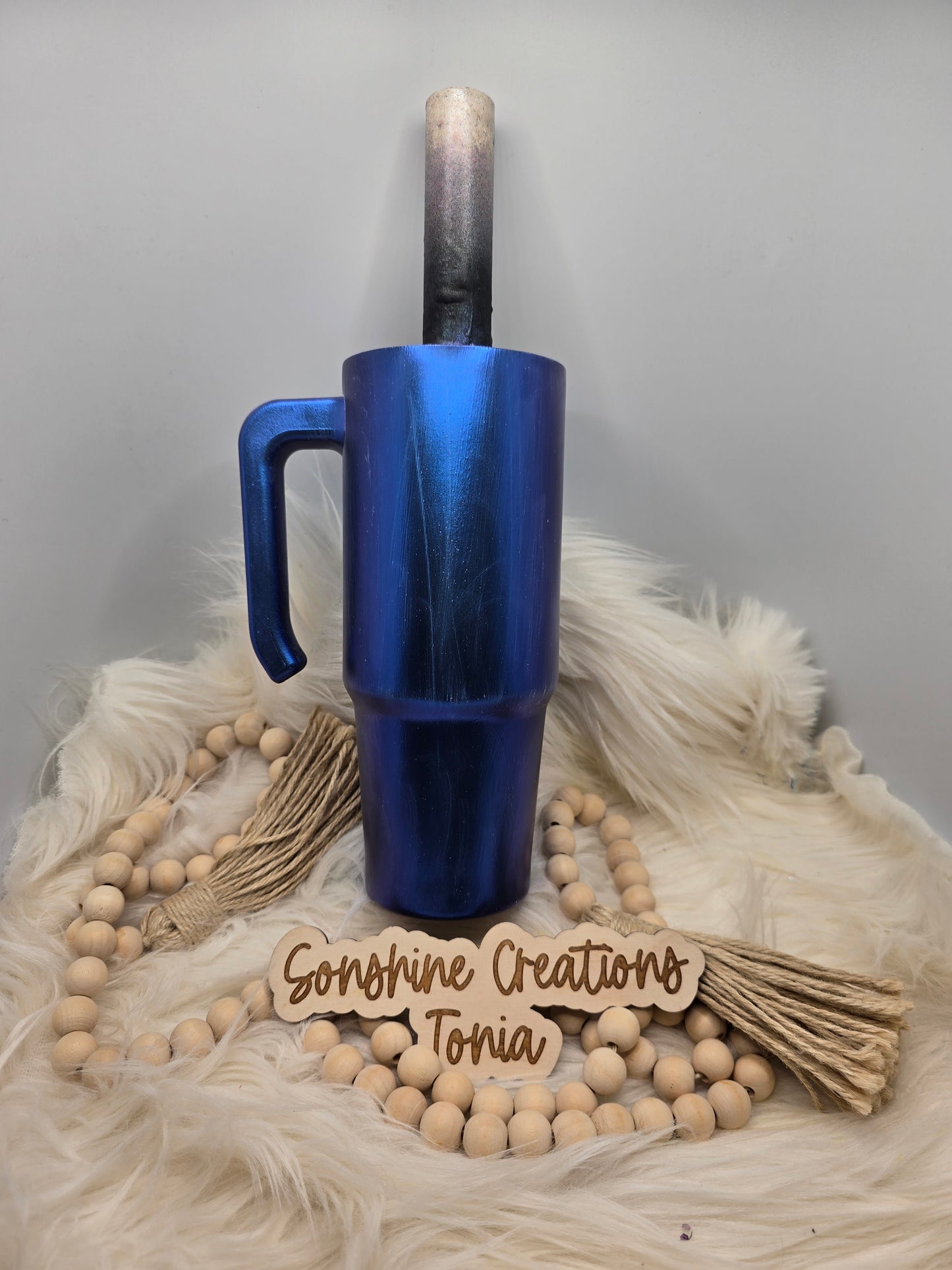 Live Hydrodipping base 2/17/26 7pm cst live- 30oz Grippy- Radioactive mica: Brooke