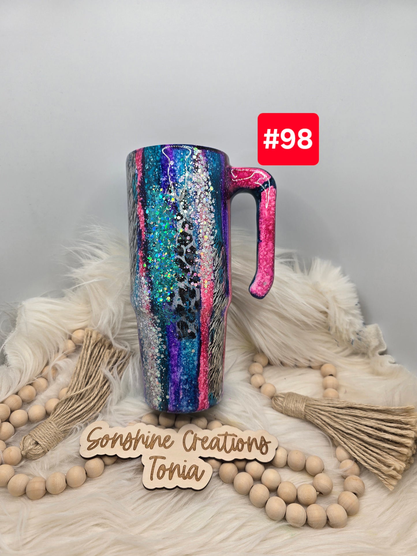 #98 Live Sale 3/15/2026 - 30oz Grippy- Raindrop- "it's ok if you don't like me, not everyone has good taste"