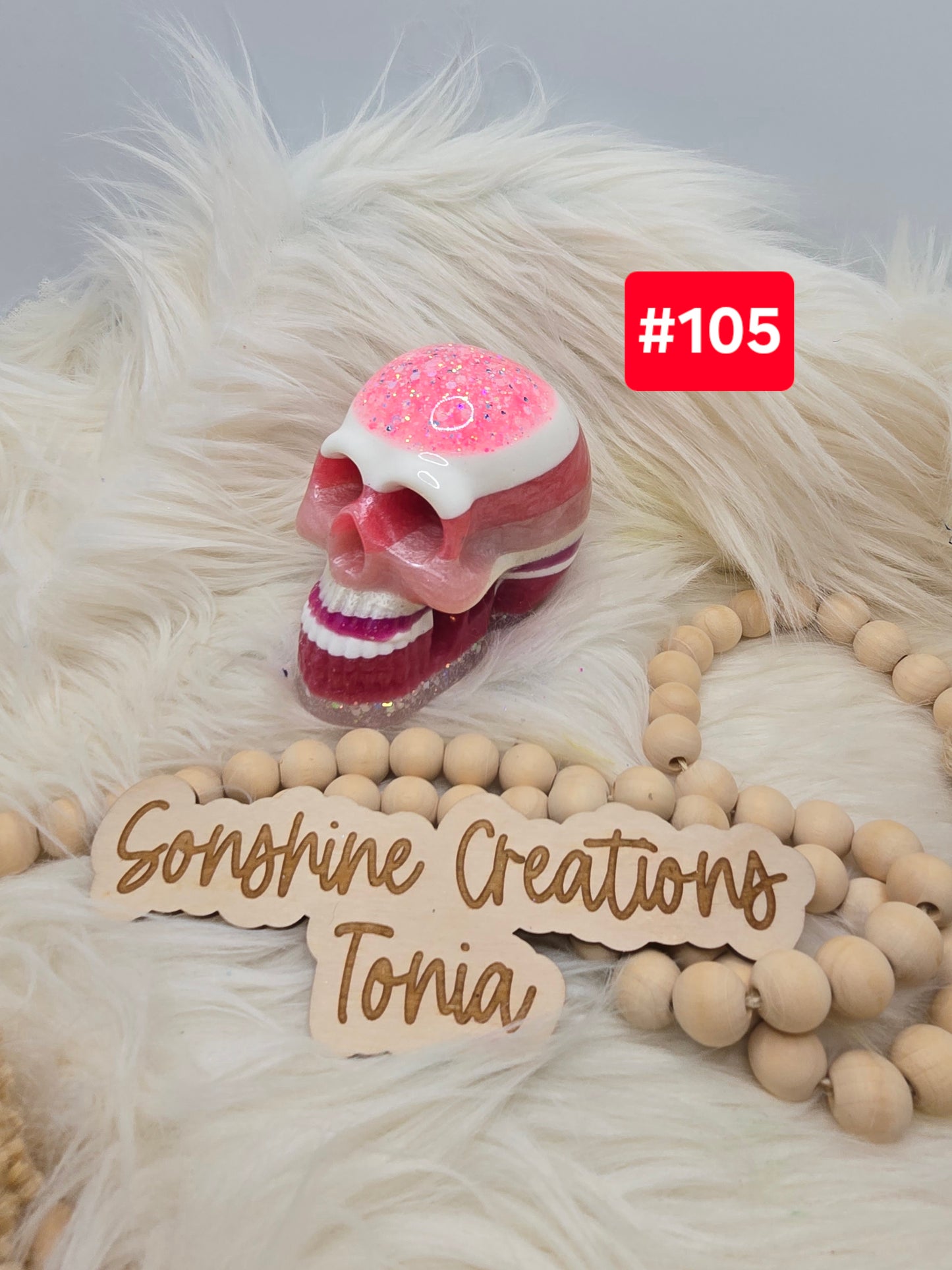 #105 Live Sale 2/01/2026 -Pink Skull