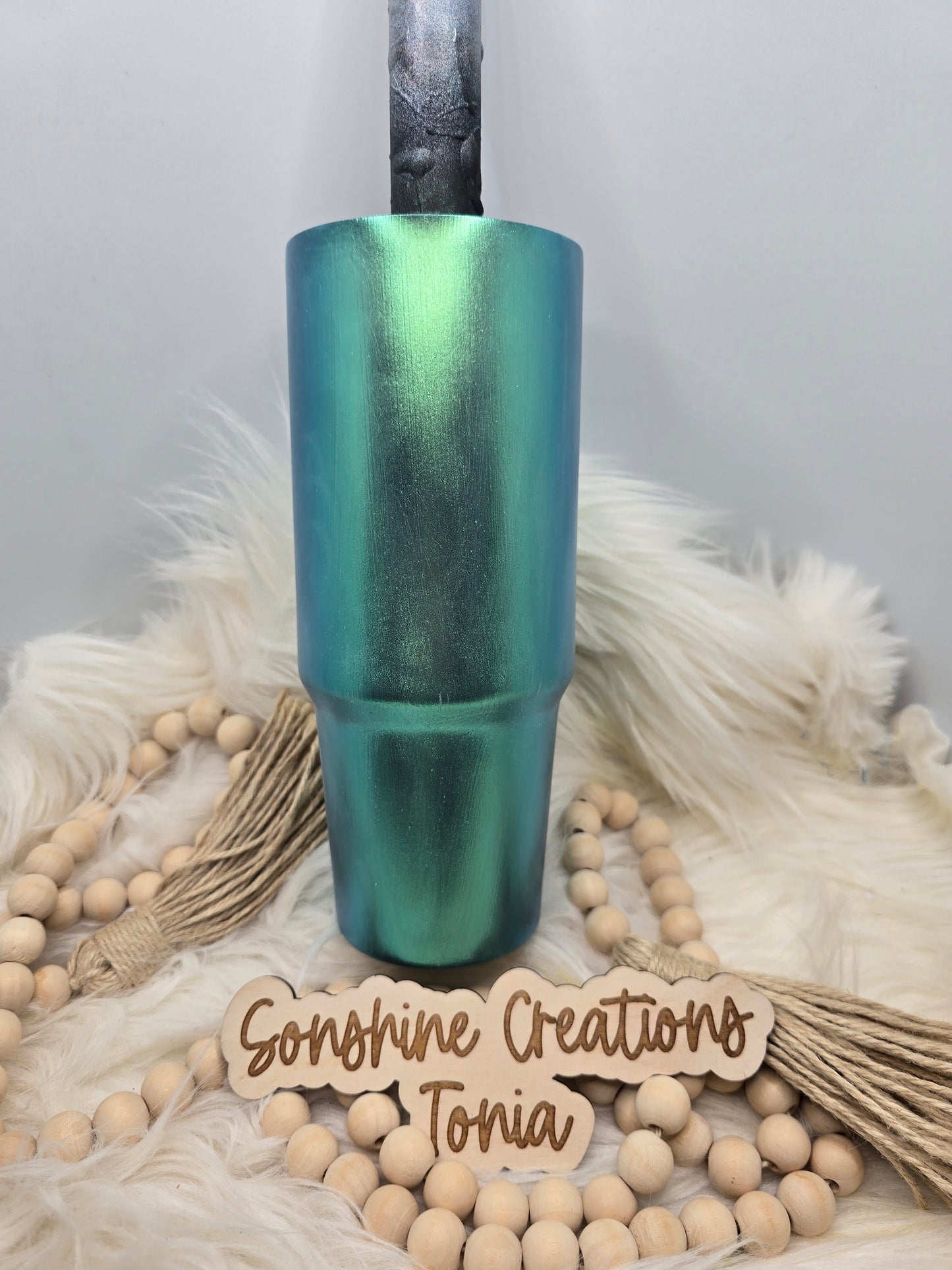 Live Hydrodipping base 2/17/26 7pm cst live- 30oz Clipmate- Radioactive mica: Belle