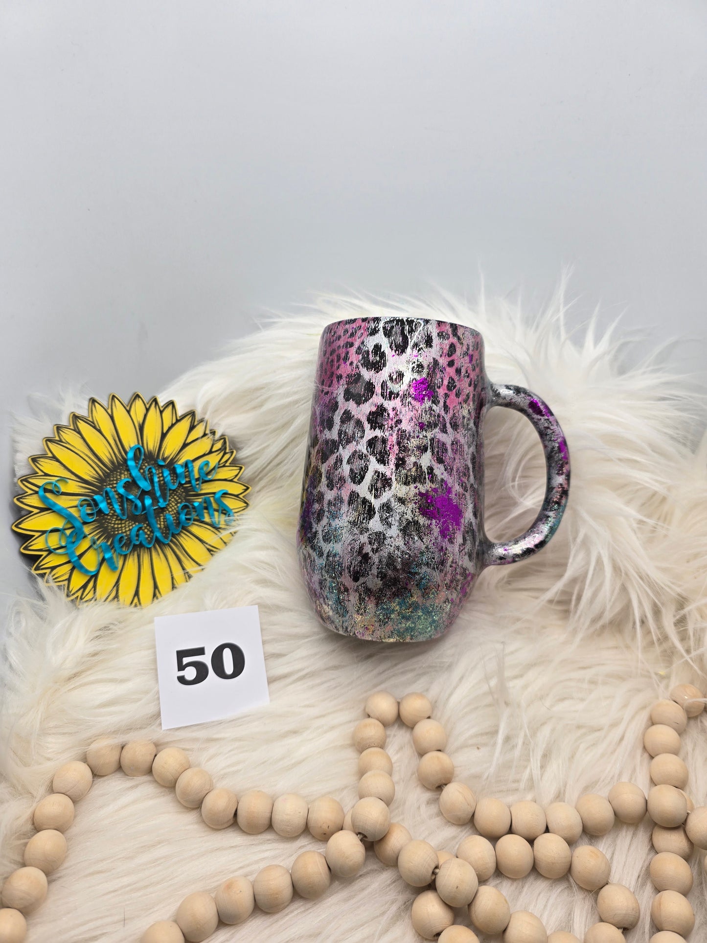 #50 - 16oz Coffee Mug - Lipstick Jungle with Perfectly Imperfect