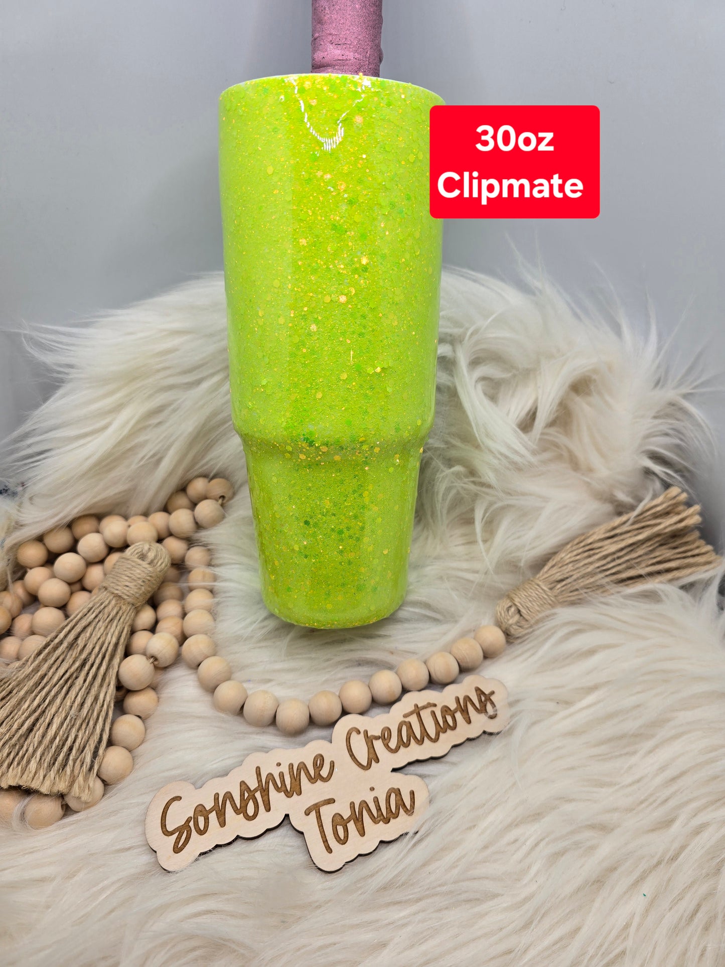 LIVE HYDRO DIP BASE 08/18/2025- 30oz Clipmate- Glitter it perfect: Coed