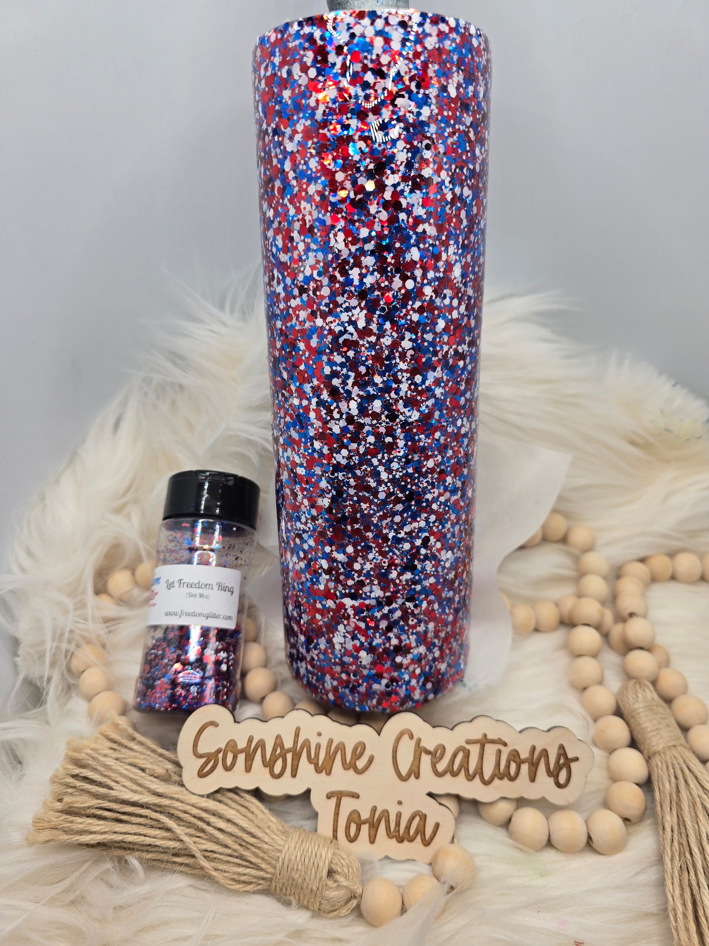 Live Hydrodipping base 6/16/26 7pm cst live- 30oz Skinny- Freedom: Let Freedom Ring