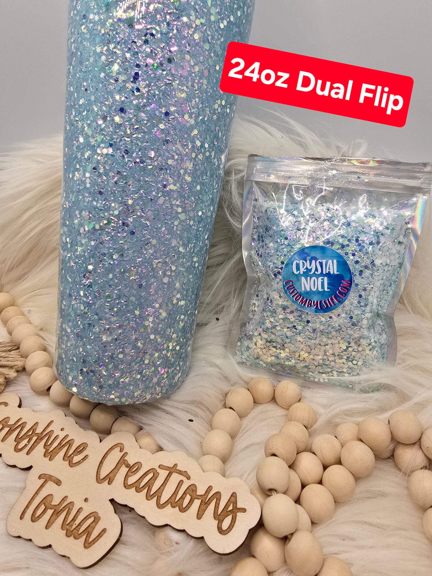 Live Hydrodipping base 11/18/25 10am cst live- 24oz Dual Flip- CBE: Crystal Noel