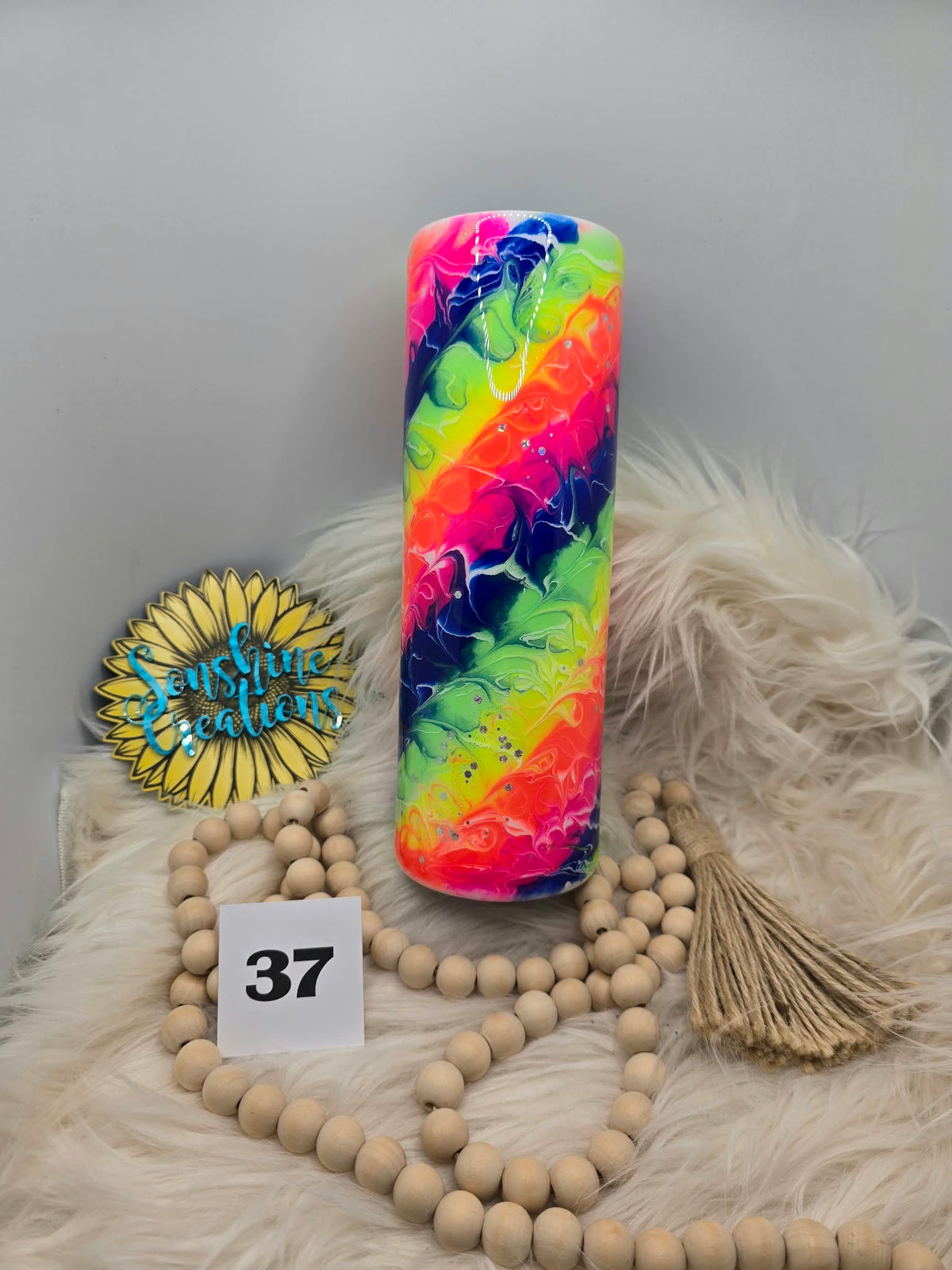 #37 - 30oz Skinny - Neon Boujee Stinger