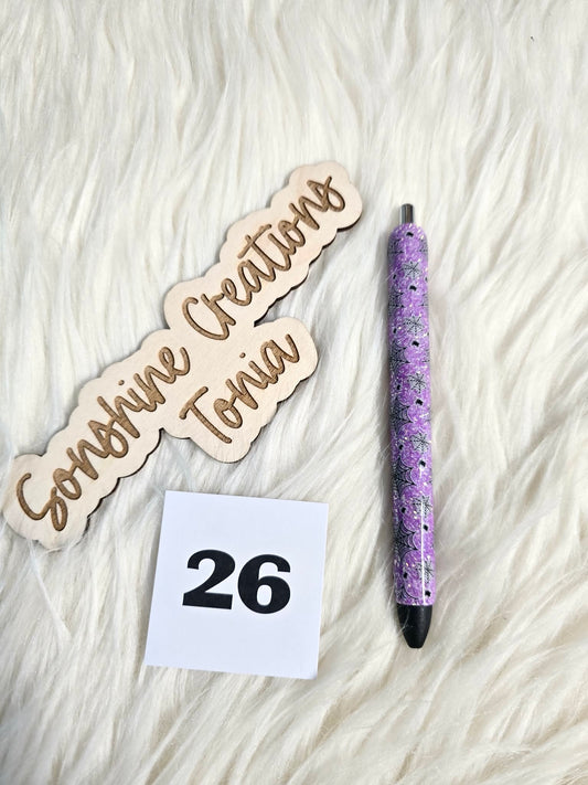 #26 Ready to ship pen (as pictured)