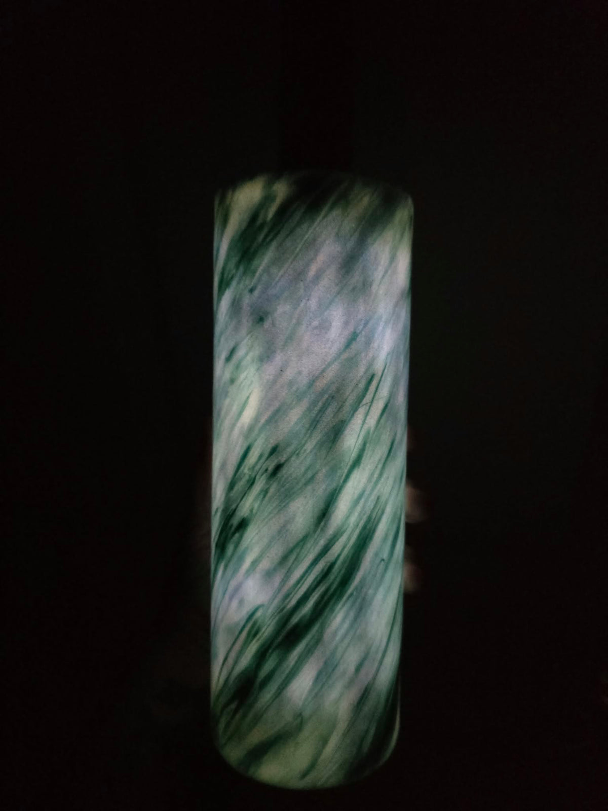 #40 - 20oz Skinny - Blue/Teal Milkyway