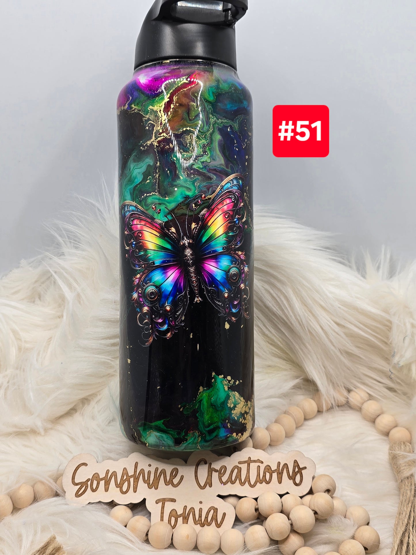 #51 Live Sale 2/01/2026 - 40oz Hydro- Nebula- Butterflies