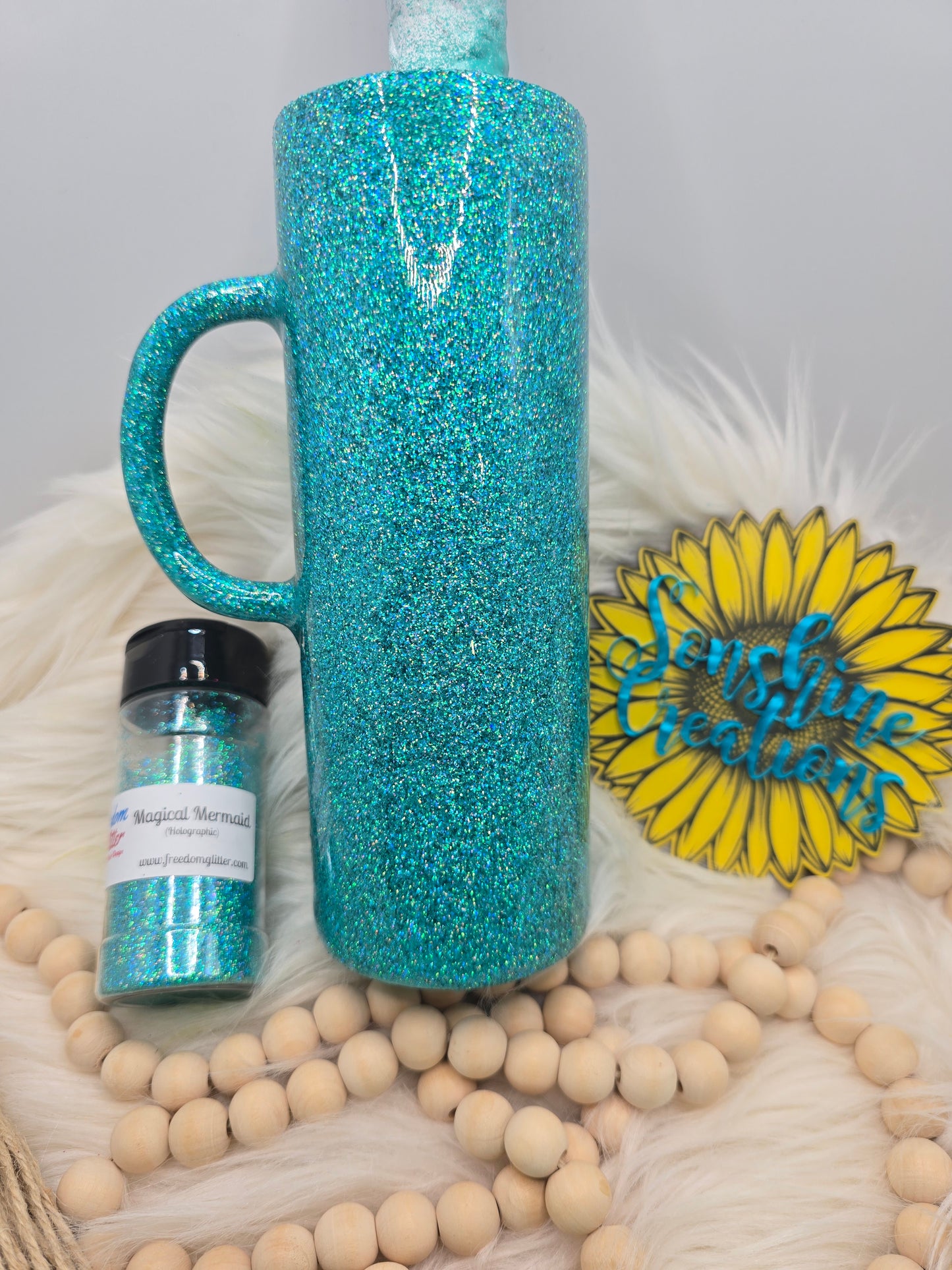 Live Hydrodipping base 7/26/26  7pm cst live- 16oz Tipsy: Freedom Glitter: Magical Mermaid