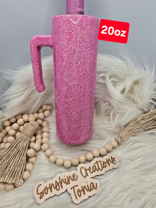LIVE HYDRO DIP BASE 08/18/2025- 20oz handle- Freedom Glitter: Be Courageous