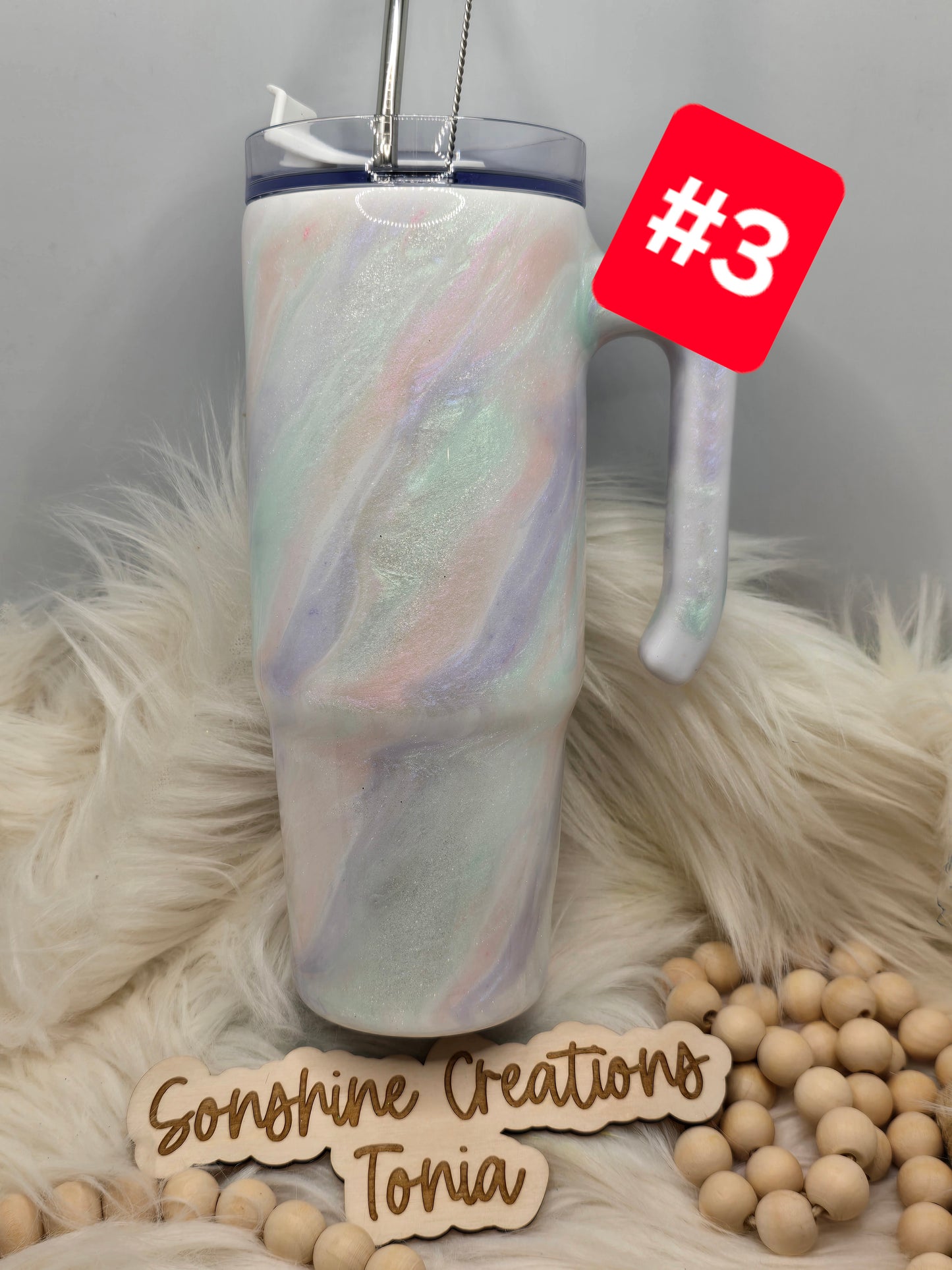 #3 Live Sale 2/01/2026 - 30oz Grippy-Unicorn Heavenly milky way
