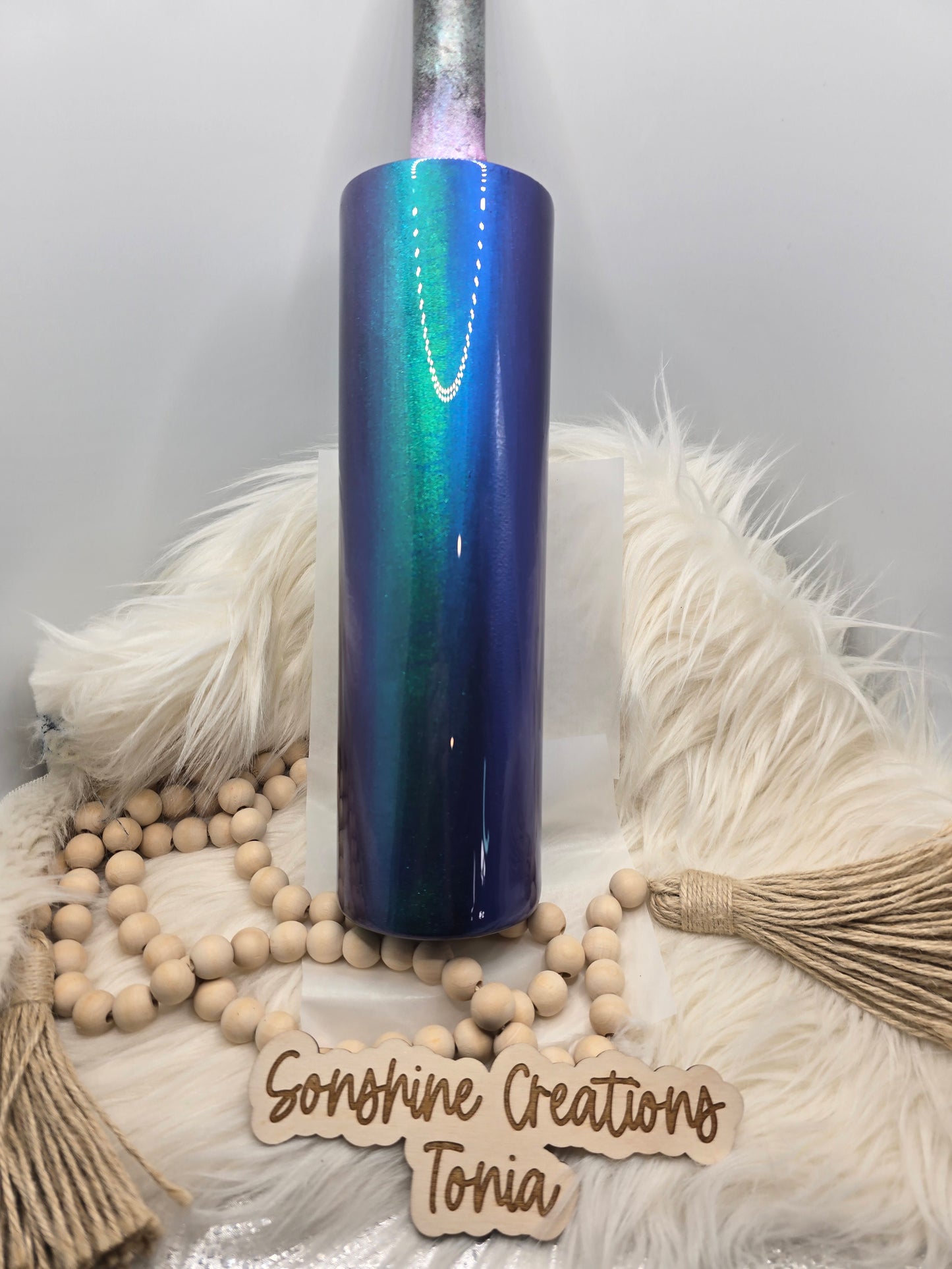 LIVE HYDRO DIP BASE 05/09/2025- 35oz Duo- Mica base: MFP: Hendrix & RRG: Purple/Red