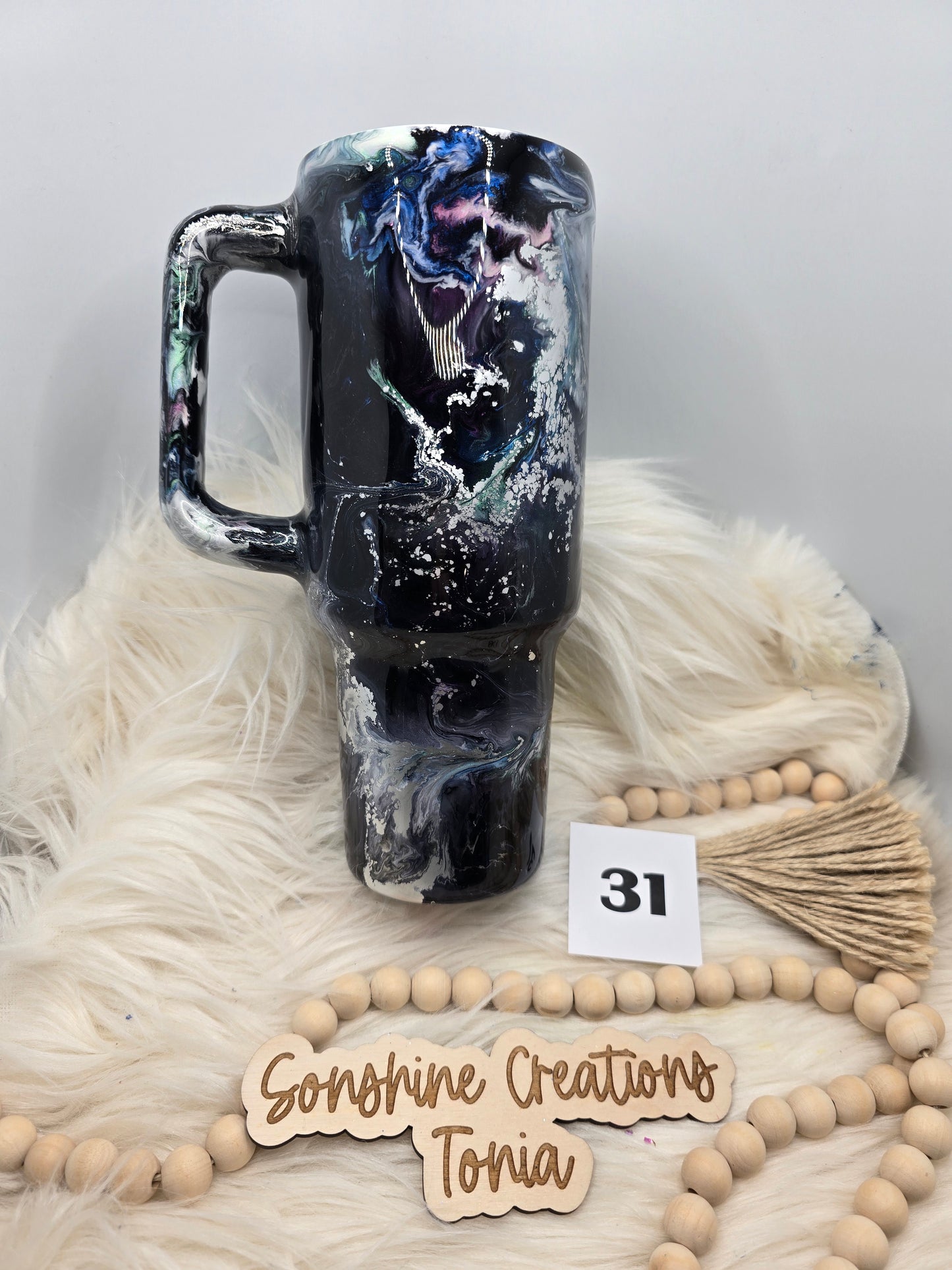 #31 Live Sale 5/31/2026 - 40oz Handle-Ghost glow marble