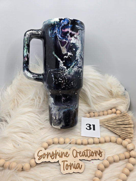 #31 Live Sale 5/31/2026 - 40oz Handle-Ghost glow marble