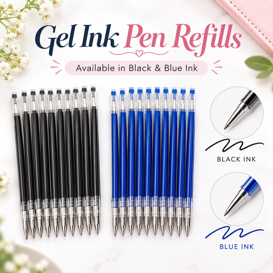 Gel ink pen refill