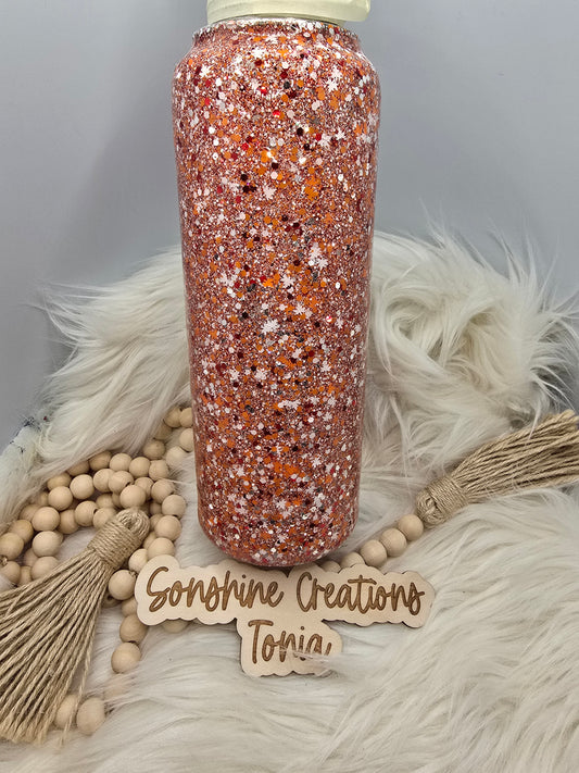 LIVE HYDRO DIP BASE 08/12/2025- 40oz Hydro Sport- Exclusive fall/leaves glitter