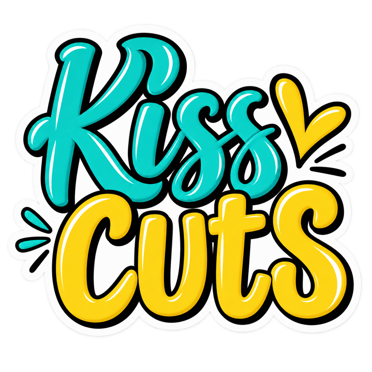 UvDTF- Kiss cuts