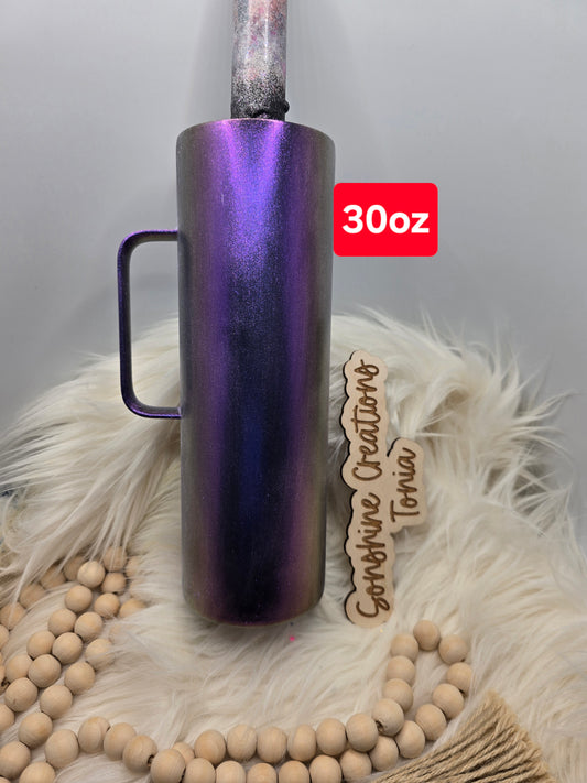 LIVE HYDRO DIP BASE 06/27/2025- 30oz Handle- Freedom mica: Calypso