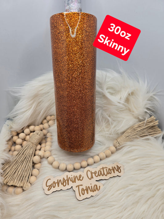 08/28/25  10am cst live- Custom Thursday- 30oz Skinny- Exclusive Orange Sapphire