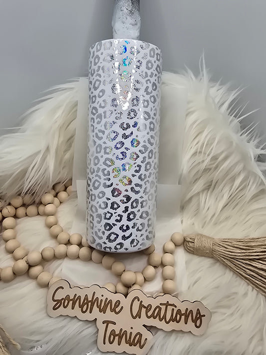 LIVE HYDRO DIP BASE 05/09/2025- 25oz Duo- Foil White/silver leopard